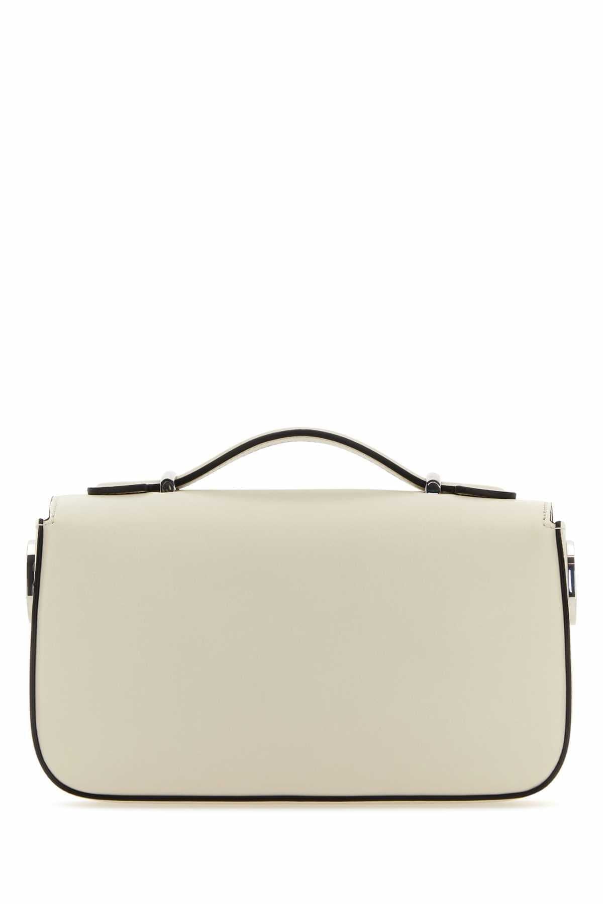 Gucci Women Ivory Leather Mini Petite Gg Handbag DestGlow