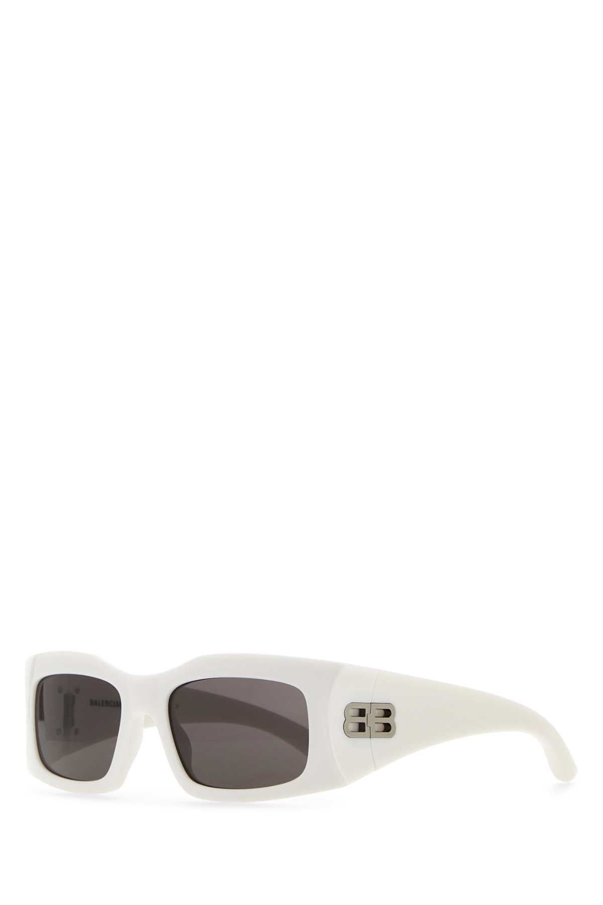 Balenciaga Unisex White Acetate Sunglasses DestGlow
