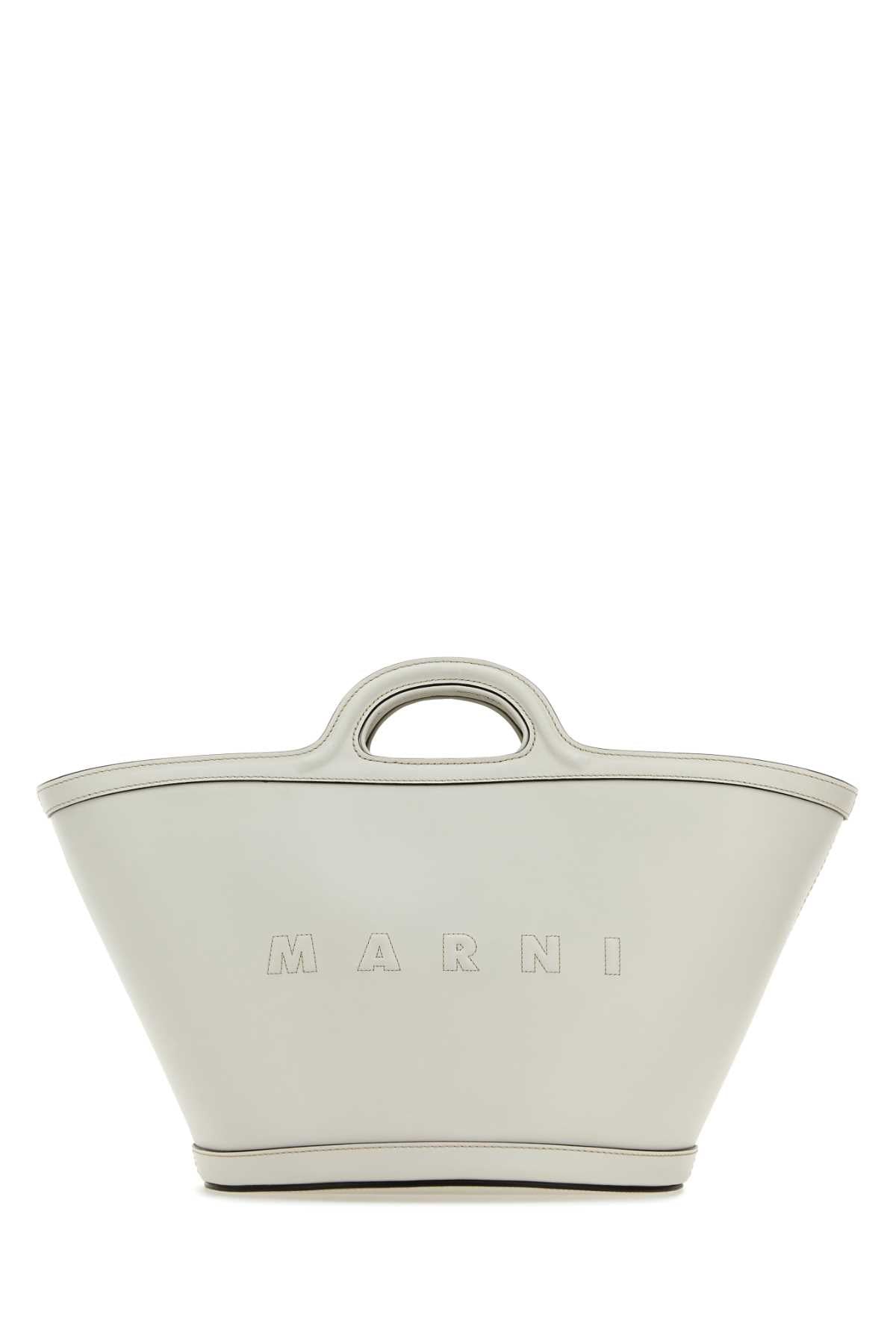 Marni Women White Leather Small Tropicalia Handbag DestGlow