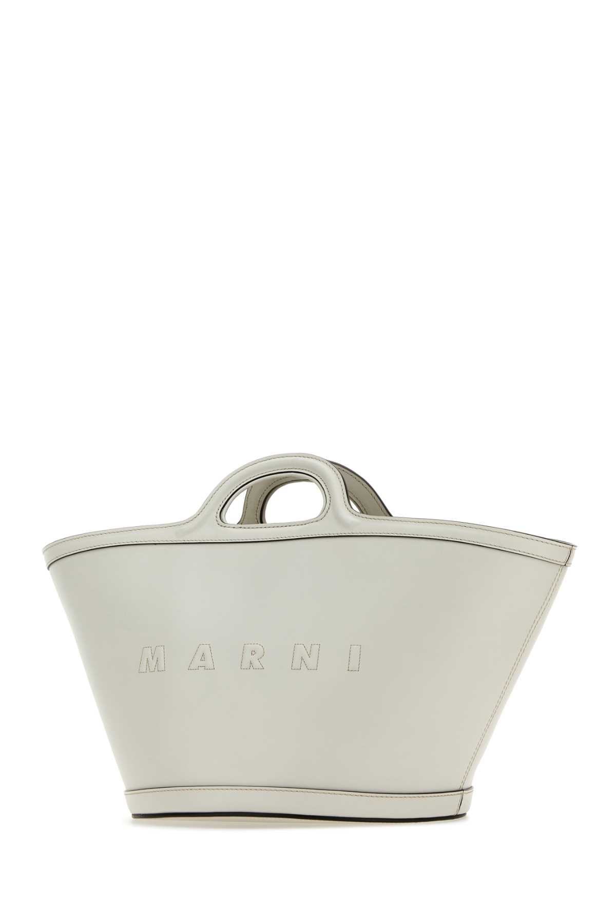Marni Women White Leather Small Tropicalia Handbag DestGlow