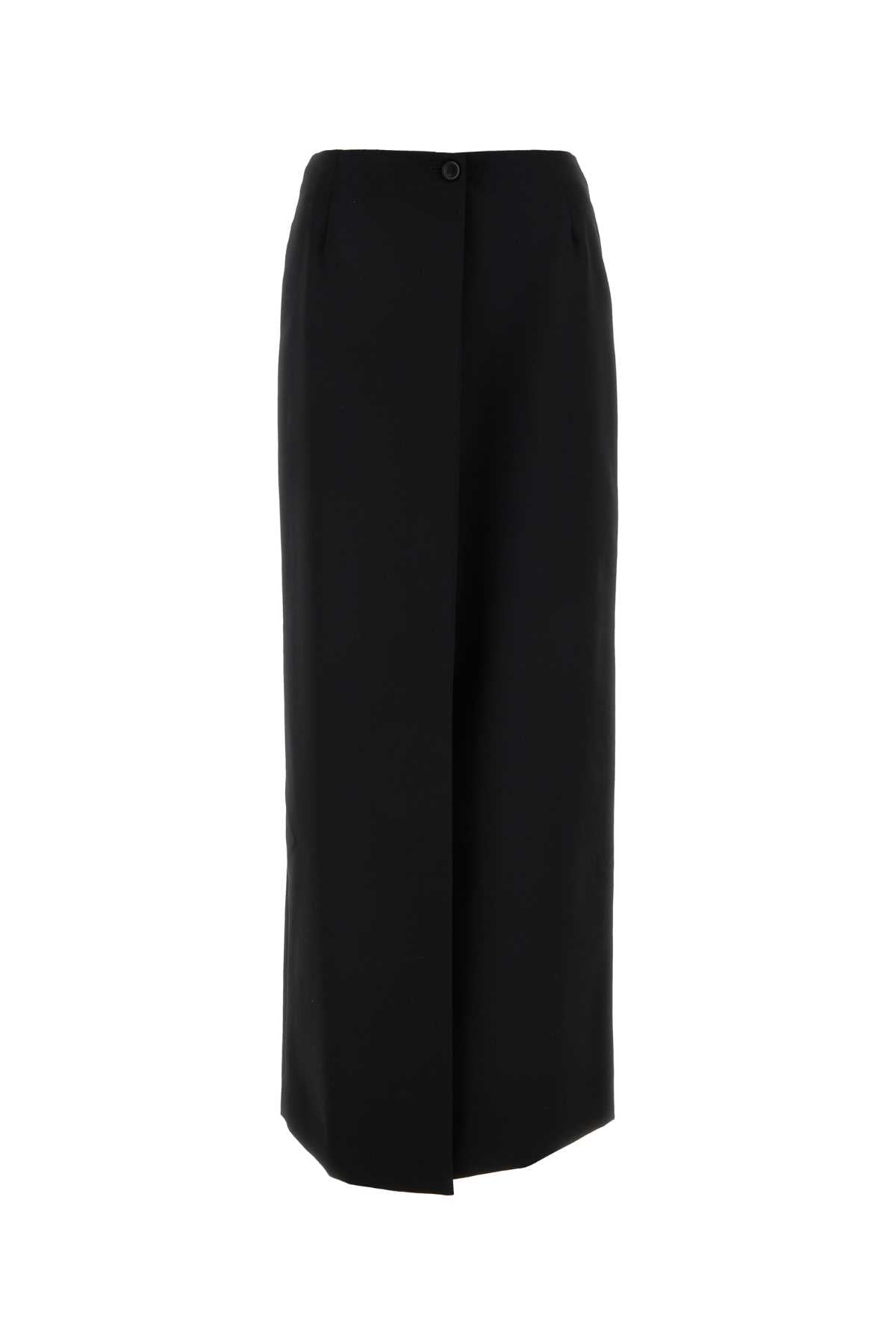 Givenchy Women Black Wool Blend Skirt DestGlow