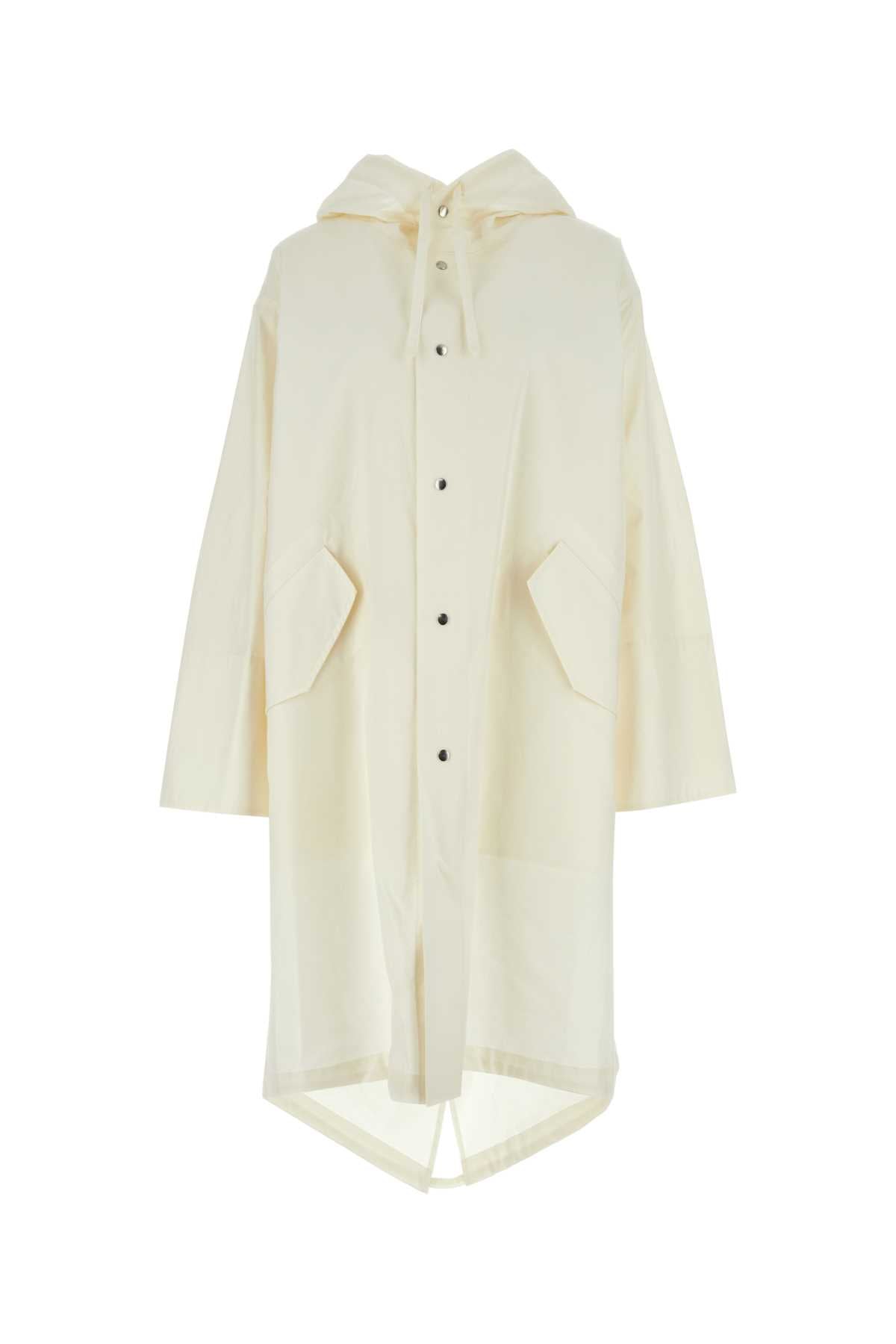 Jil Sander Women Ivory Cotton Parka DestGlow