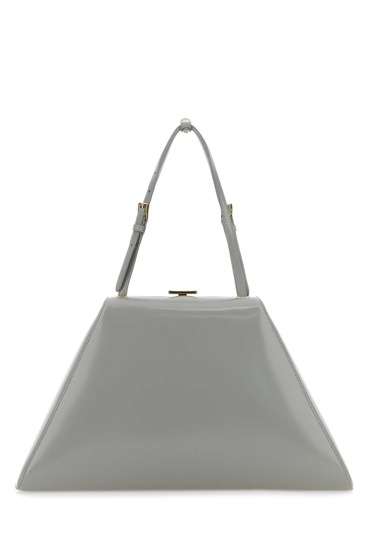Prada Women Light Grey Leather Handbag DestGlow
