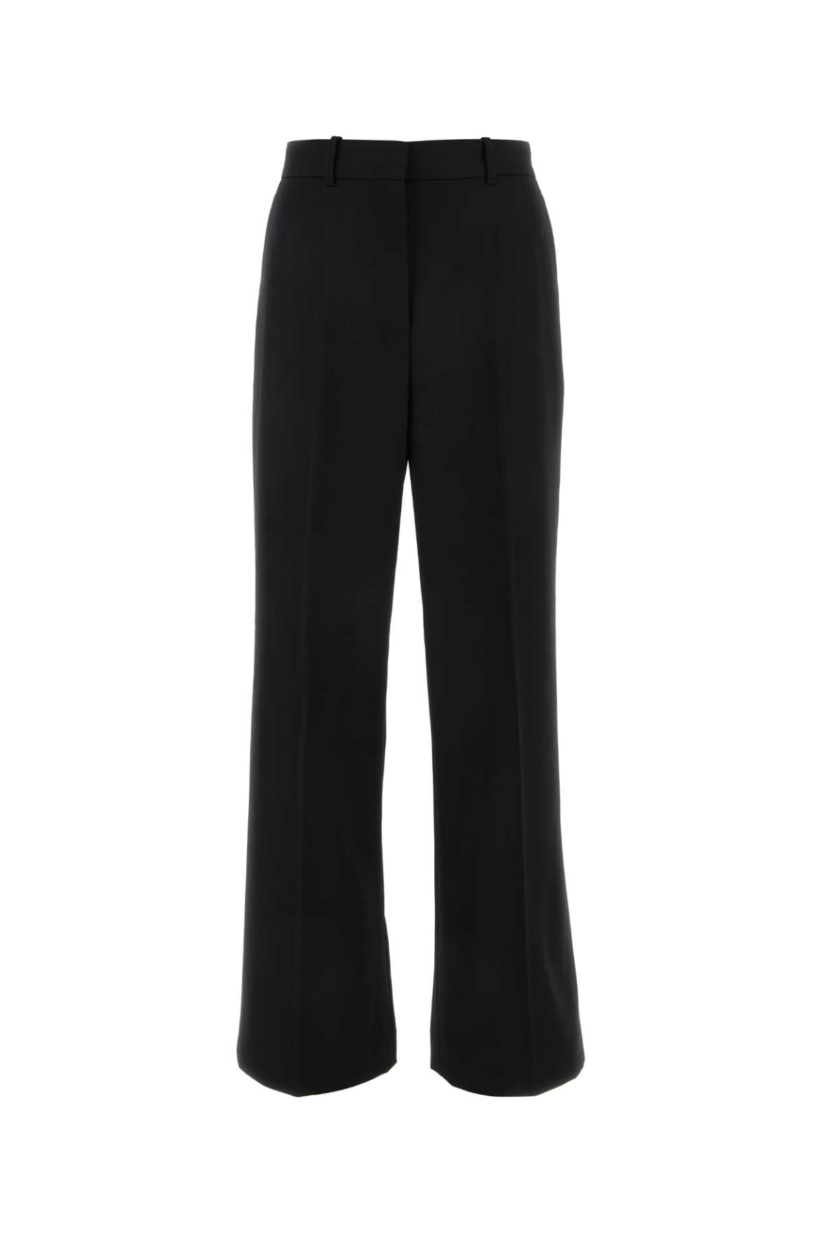 Lanvin Women Black Wool Pant by Luosophy