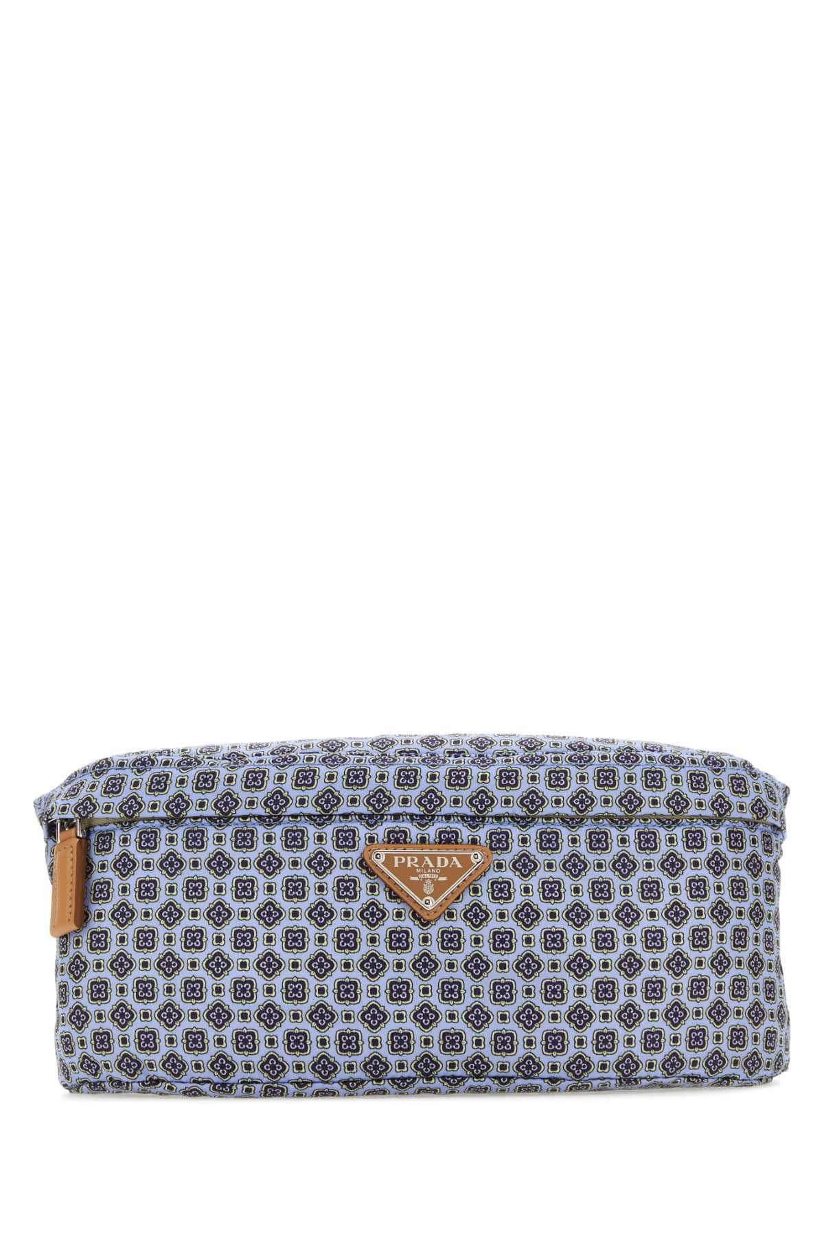 Prada Men Printed Re-Nylon Belt Bag DestGlow