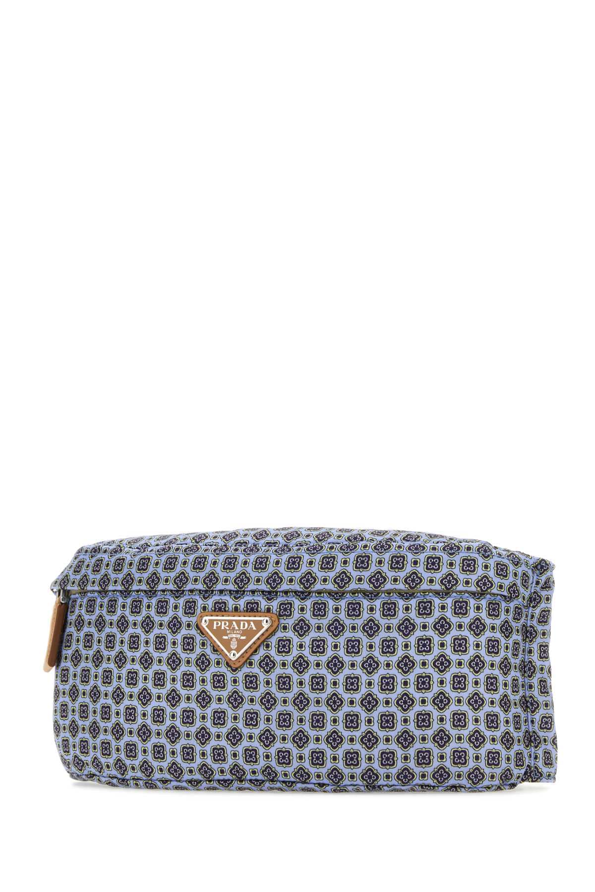 Prada Men Printed Re-Nylon Belt Bag DestGlow