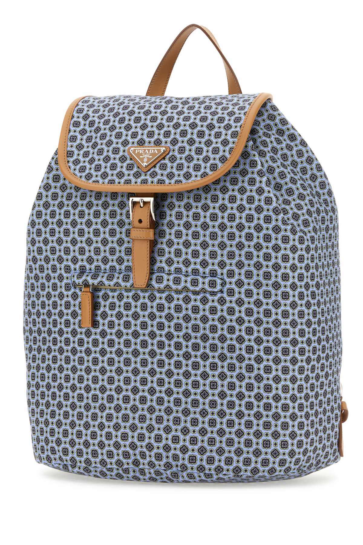 Prada Men Printed Re-Nylon Backpack by Luosophy