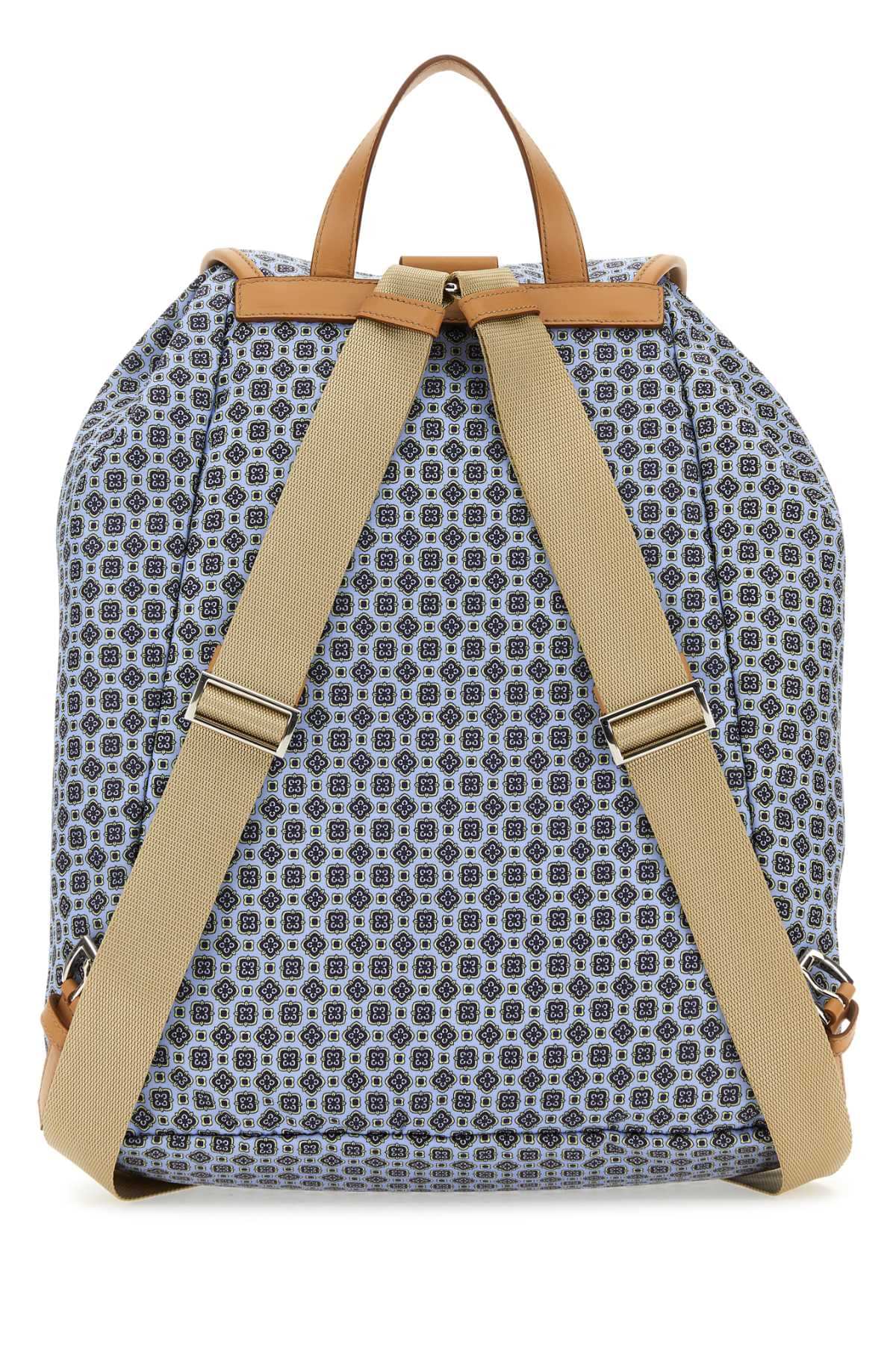 Prada Men Printed Re-Nylon Backpack DestGlow