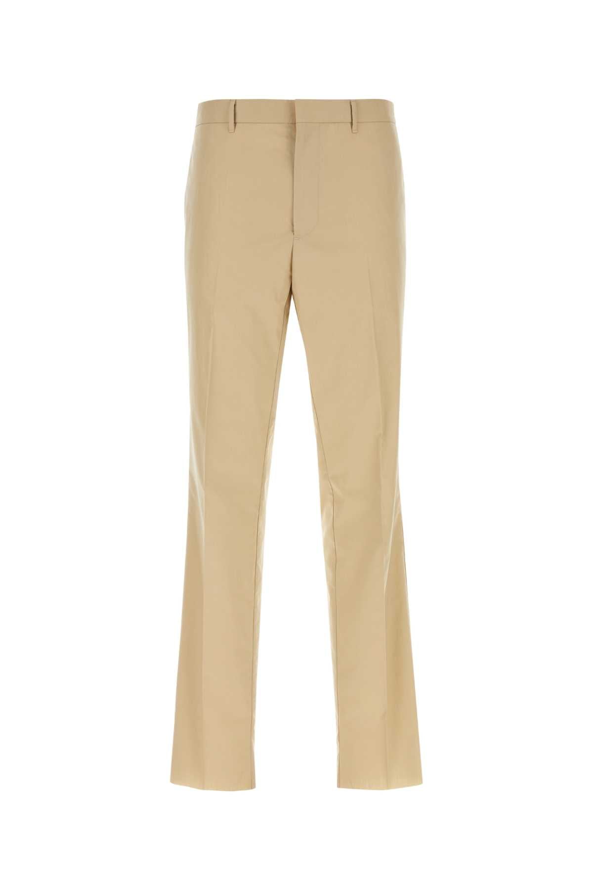 Prada Men Beige Cotton Pant by Luosophy