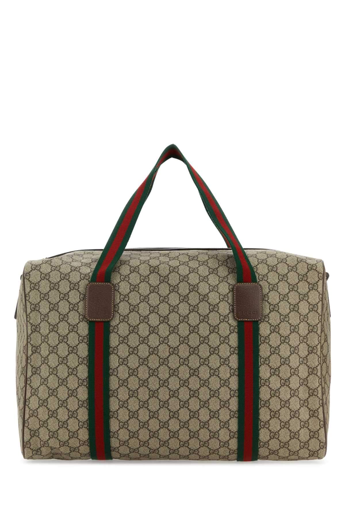 Gucci Men Gg Supreme Fabric Travel Bag DestGlow