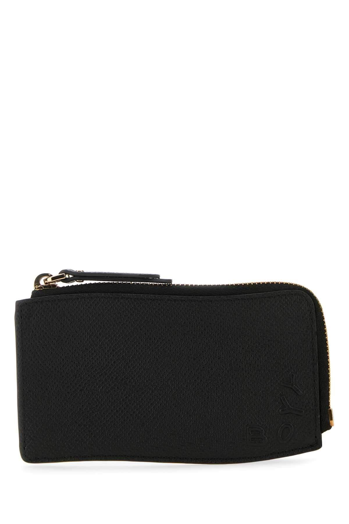 Boyy Women Black Leather Epsom Cardholder DestGlow