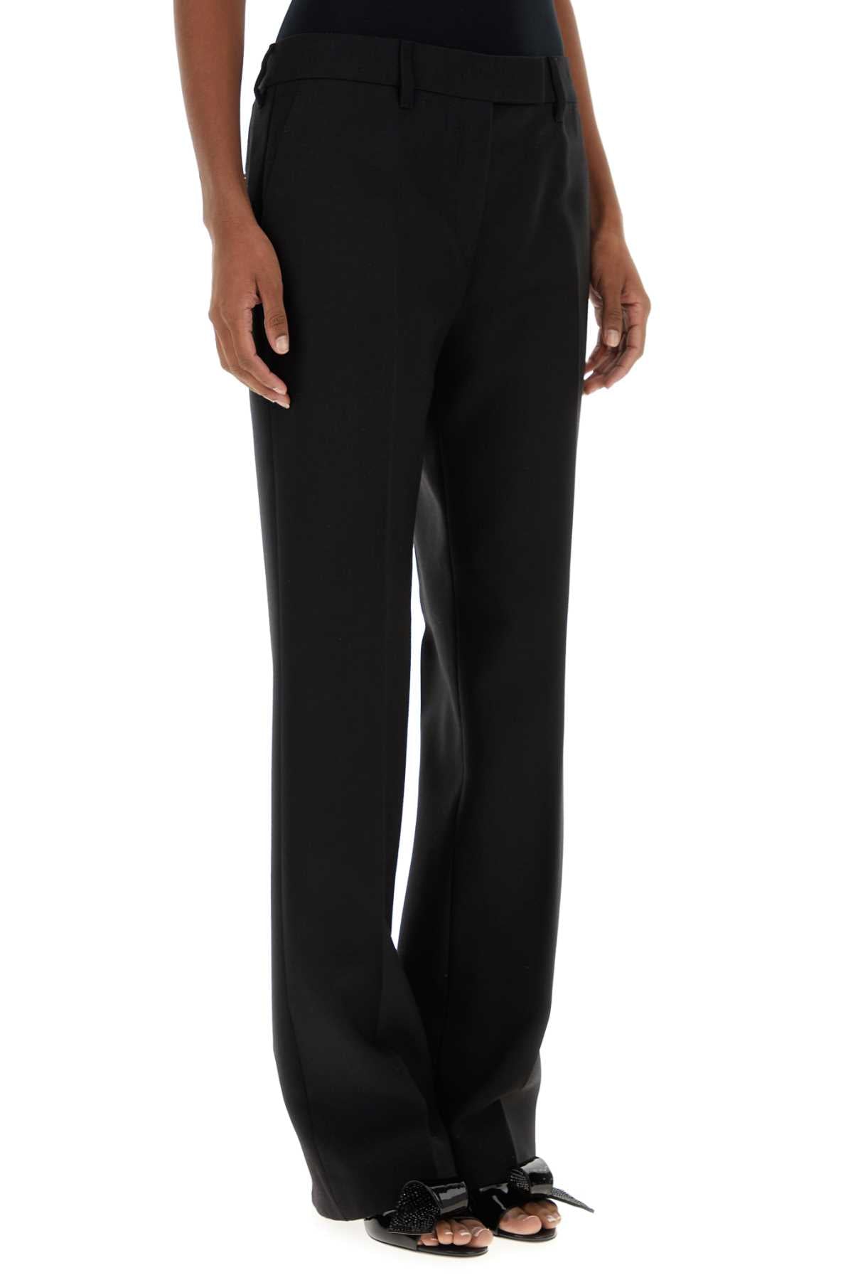 Prada Women Black Wool Pant DestGlow