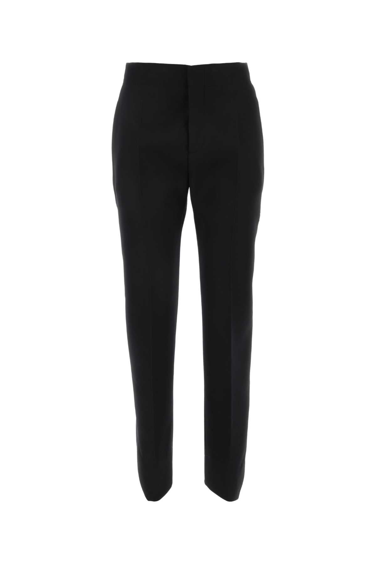 Bottega Veneta Women Black Wool Pant by Luosophy