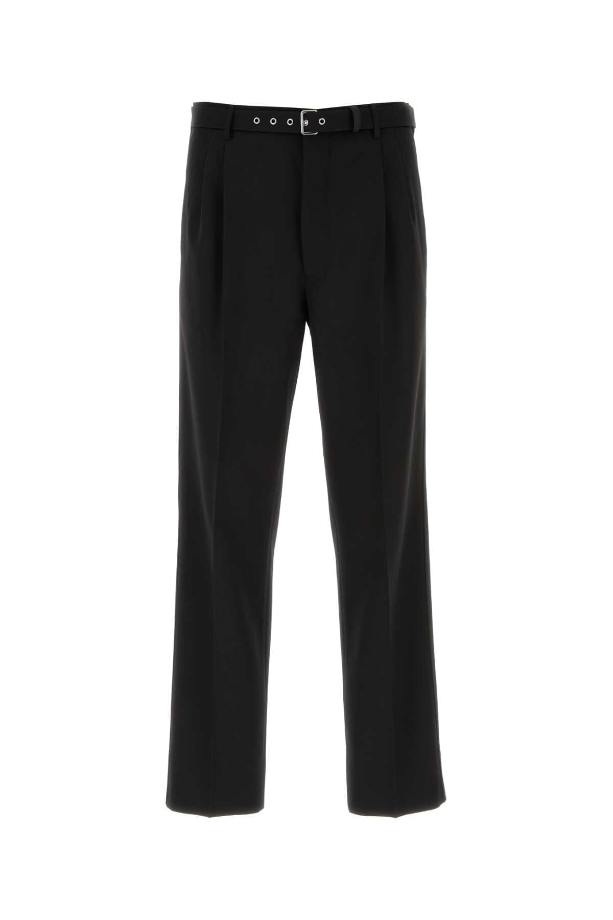 Prada Men Black Wool Pant DestGlow