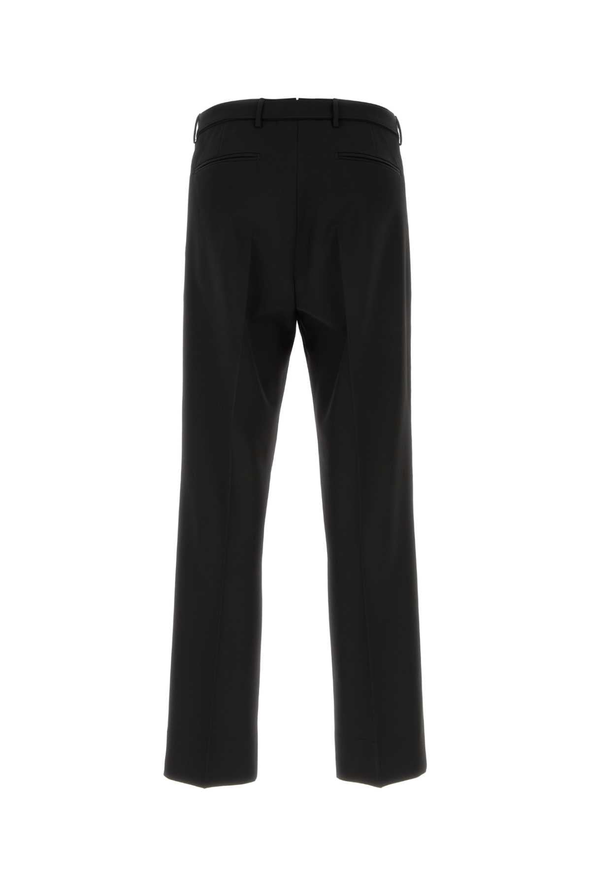 Prada Men Black Wool Pant DestGlow