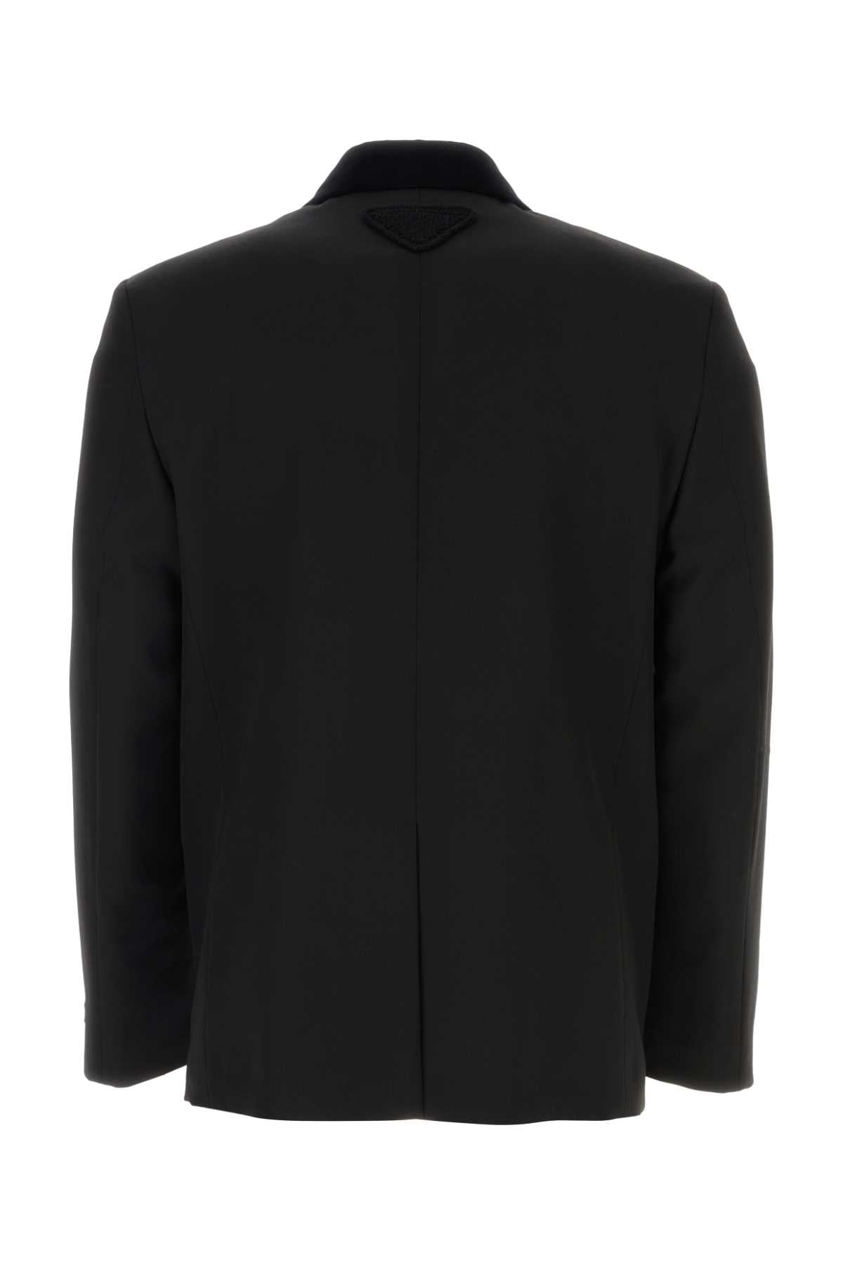 Prada Men Black Wool Blazer DestGlow