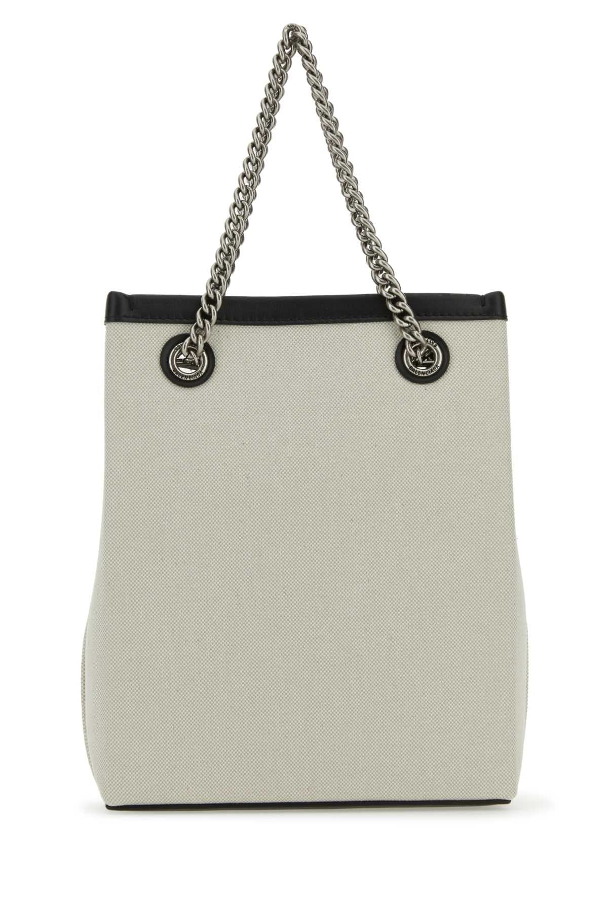Balenciaga Women Sand Canvas Duty Free Handbag DestGlow