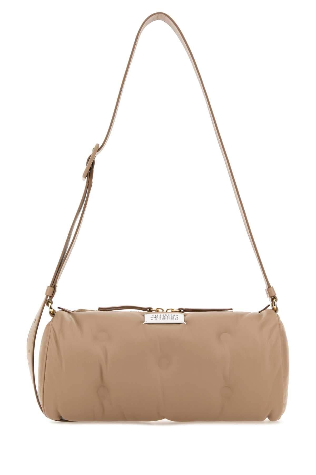Maison Margiela Women Powder Pink Nappa Leather Glam Slam Crossbody Bag DestGlow
