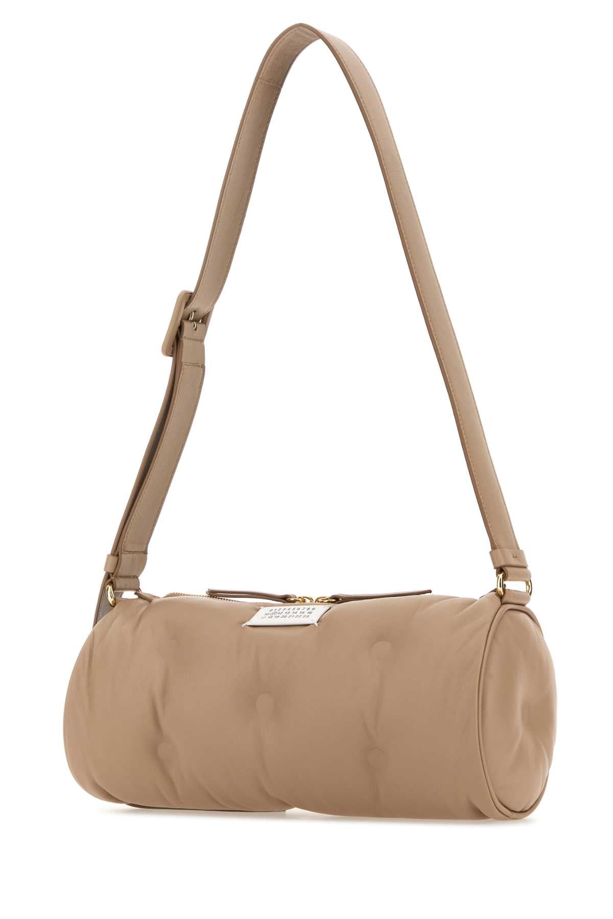 Maison Margiela Women Powder Pink Nappa Leather Glam Slam Crossbody Bag DestGlow
