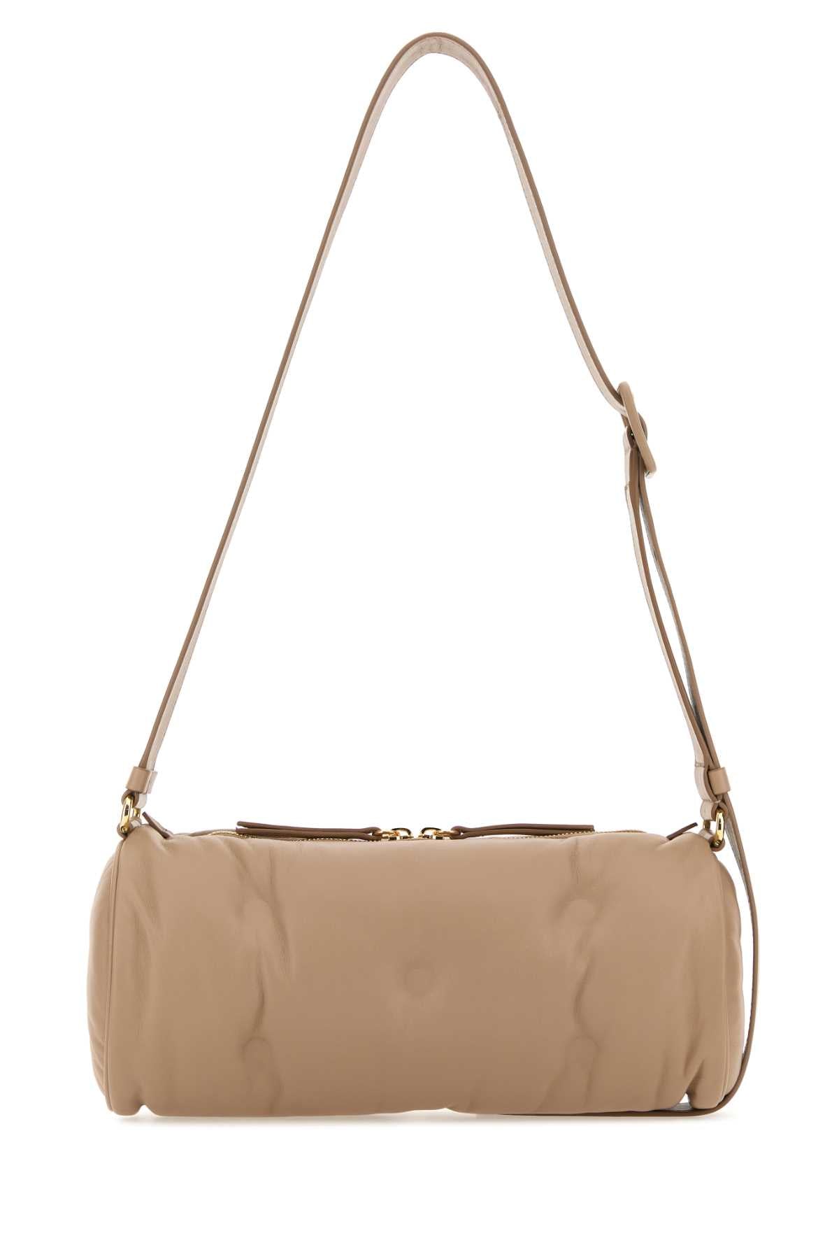 Maison Margiela Women Powder Pink Nappa Leather Glam Slam Crossbody Bag DestGlow