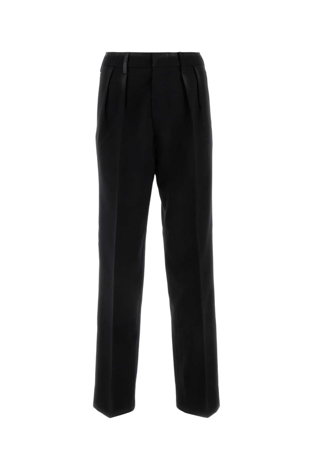 Maison Margiela Women Black Wool Pant DestGlow