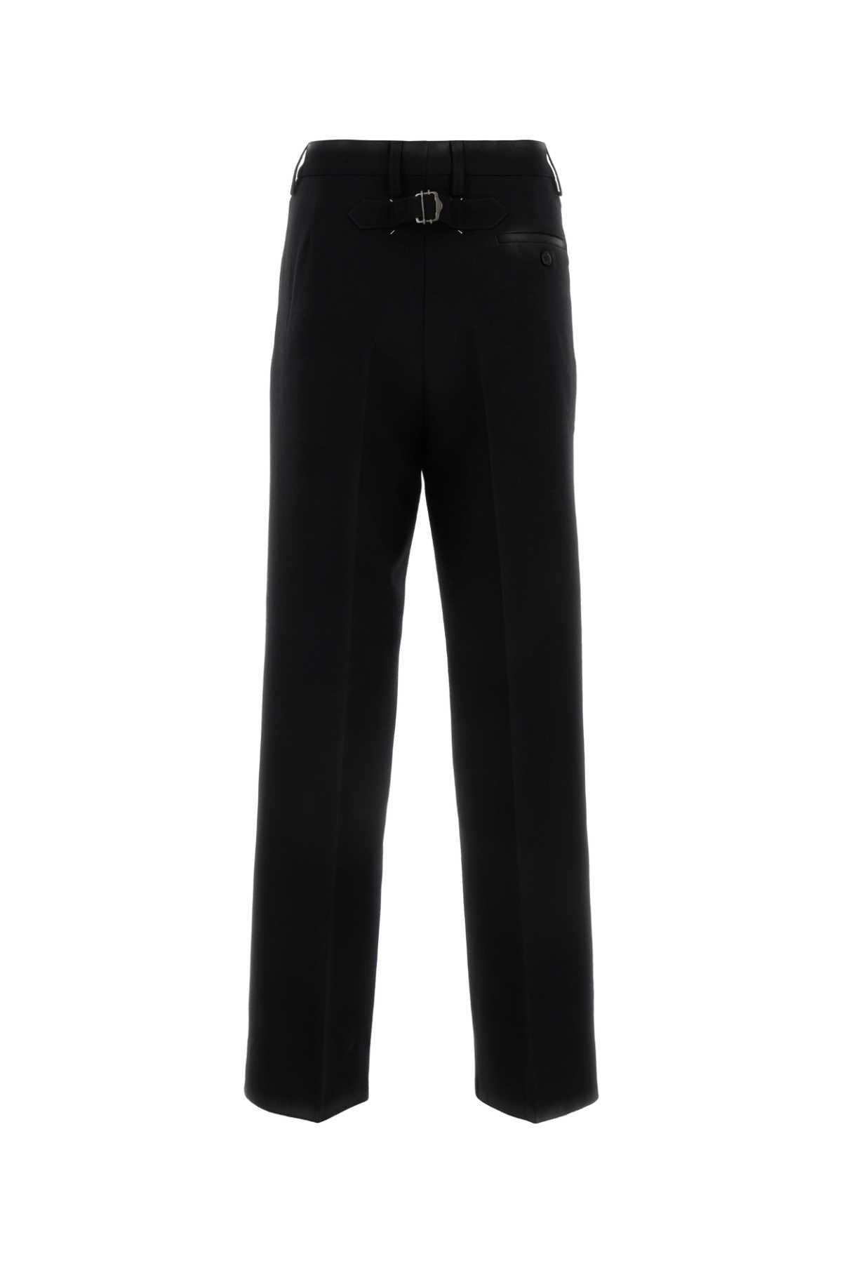 Maison Margiela Women Black Wool Pant DestGlow