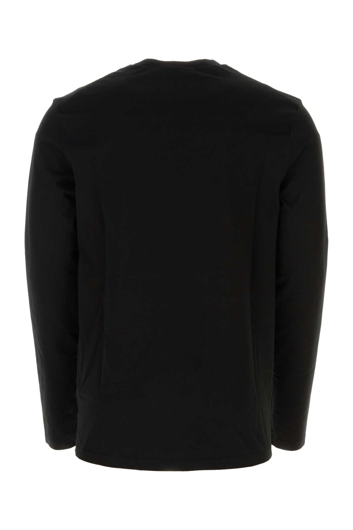 Jil Sander Men Black Cotton T-Shirt DestGlow