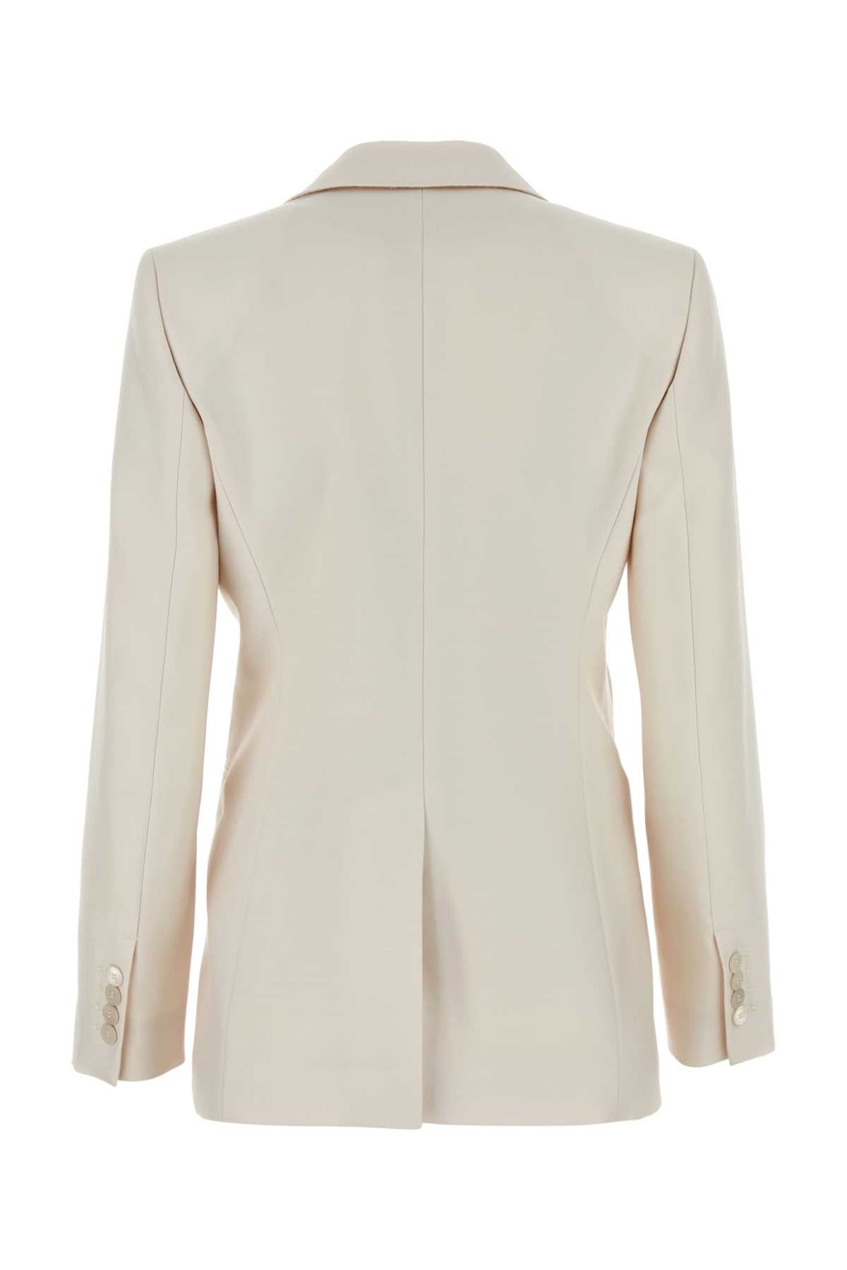 Max Mara Women Ivory Duchesse Avoriaz Blazer by Luosophy