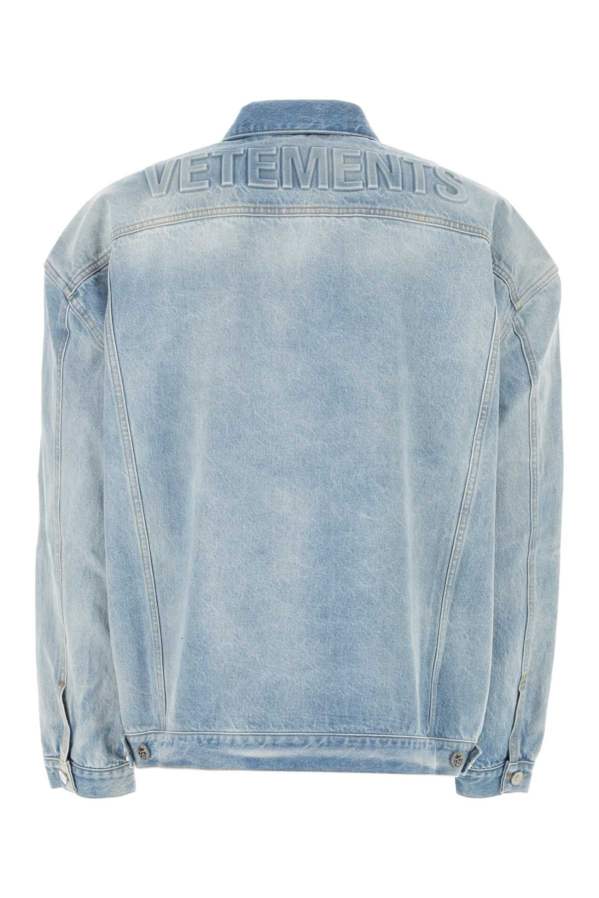 Vetements Unisex Denim Jacket by Luosophy