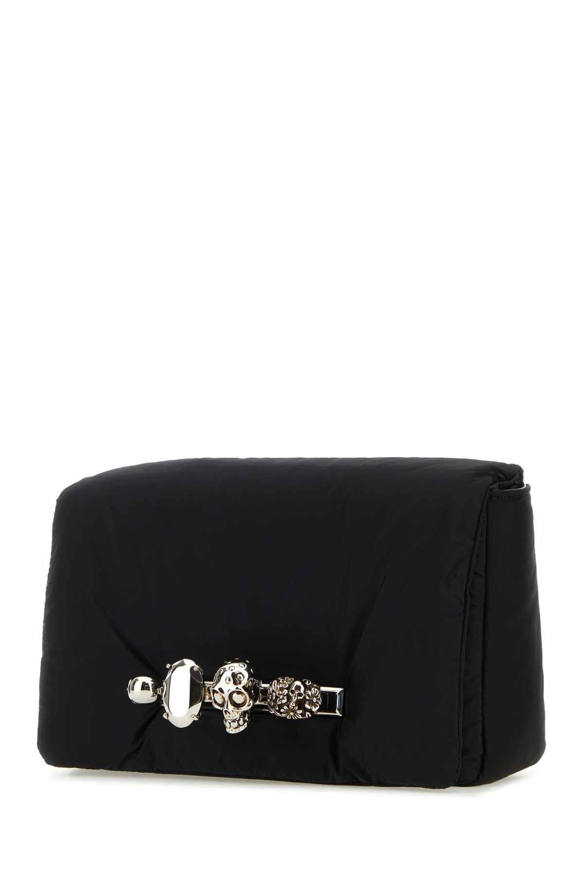 Alexander Mcqueen Men Black Nylon The Puffy Knuckle Belt Bag DestGlow