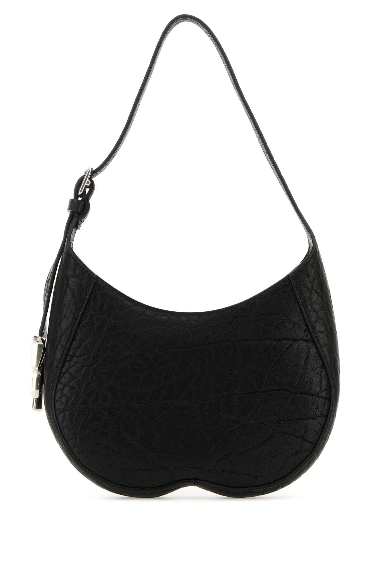 Burberry Women Black Leather Small Chess Shoulder Bag DestGlow