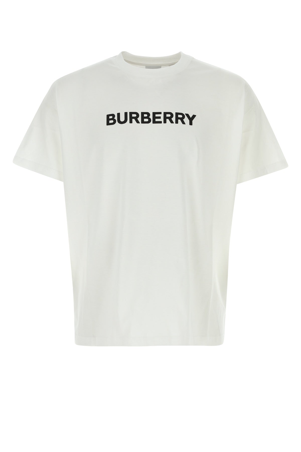 Burberry Men White Cotton T-Shirt DestGlow