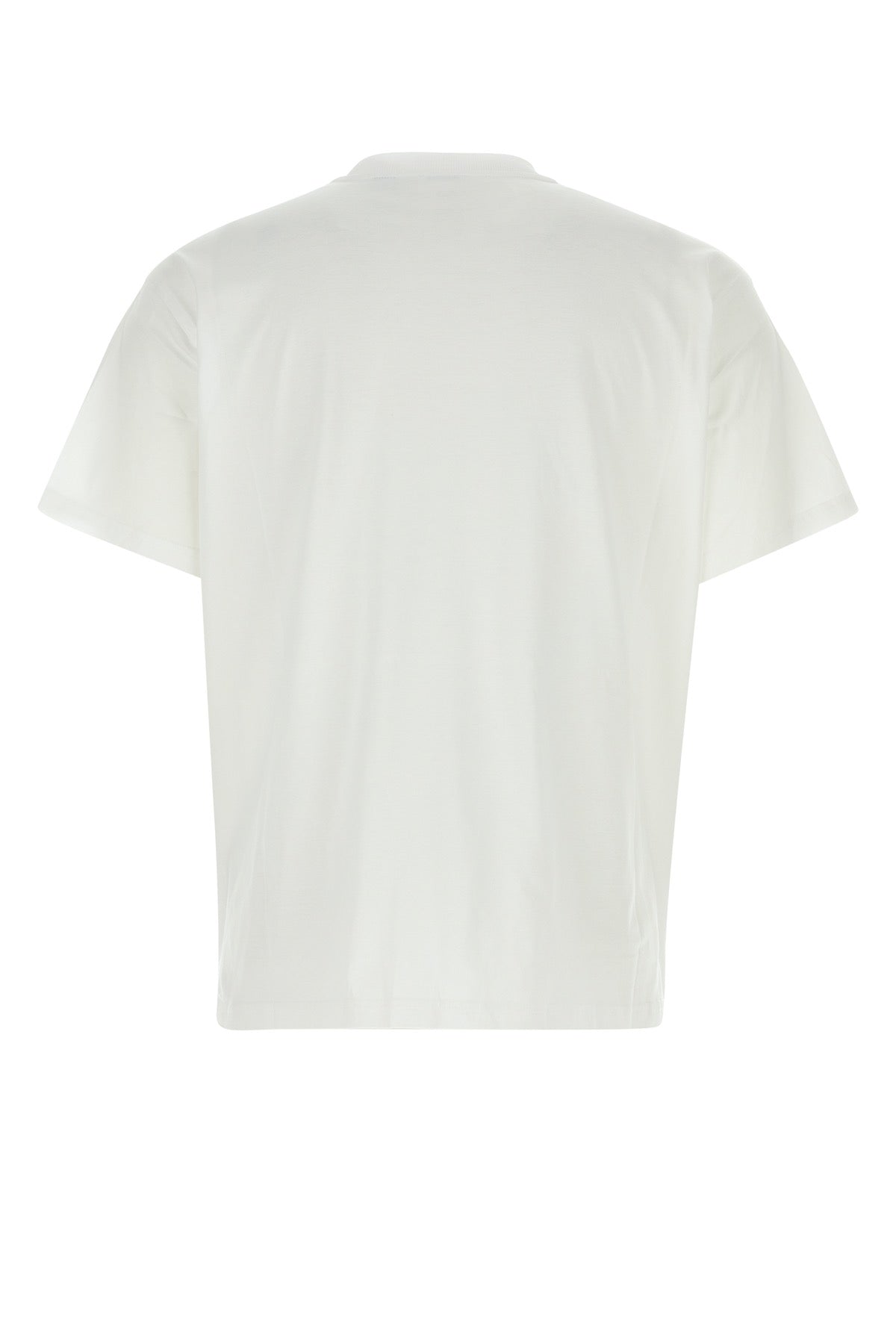 Burberry Men White Cotton T-Shirt DestGlow