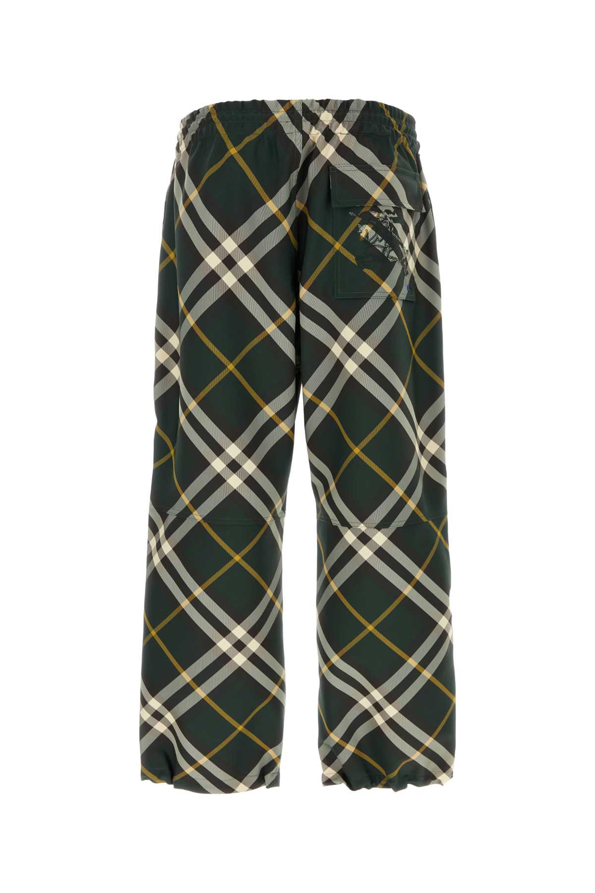 Burberry Men Embroidered Polyester Pant DestGlow