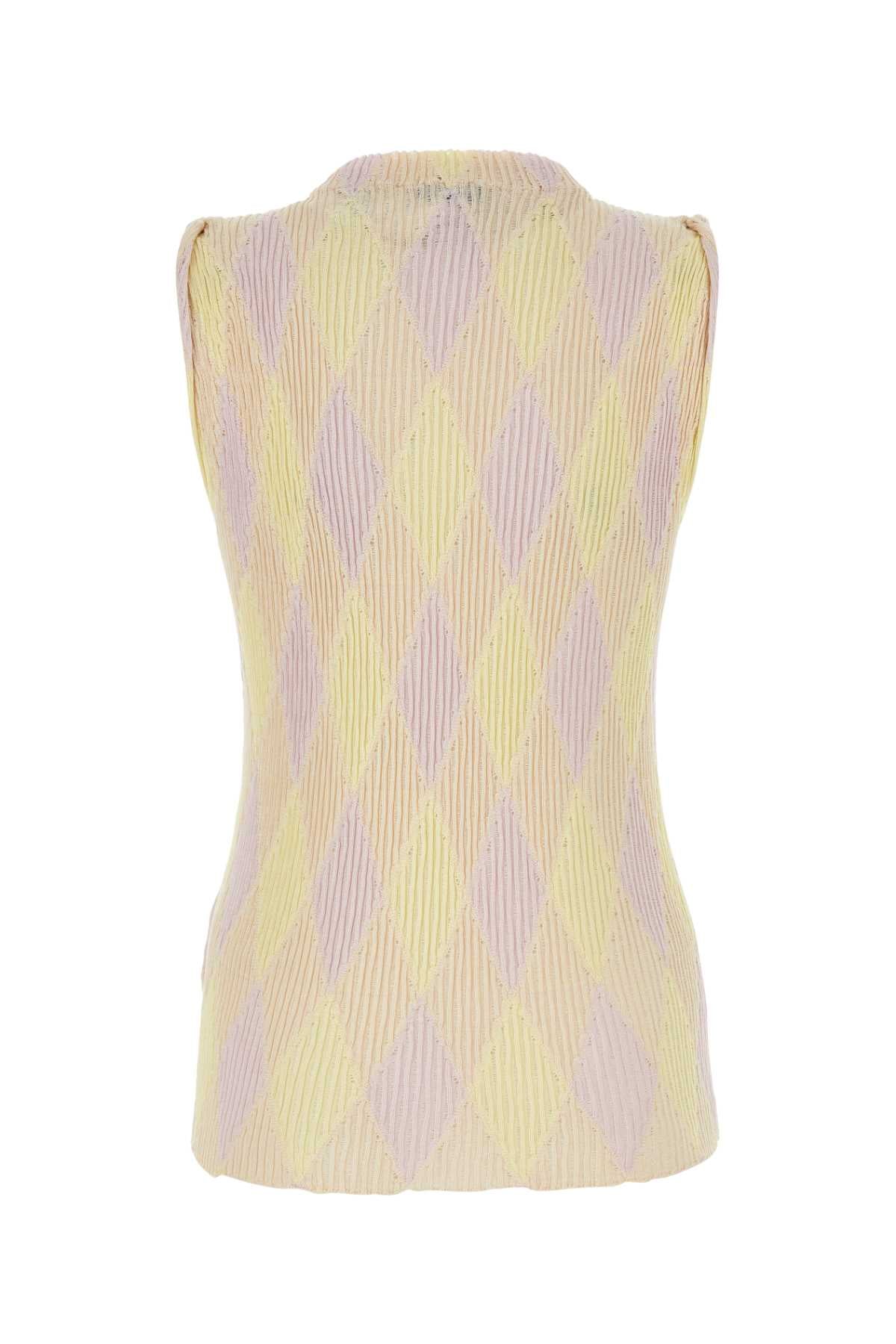 Burberry Women Embroidered Cotton Blend Top DestGlow