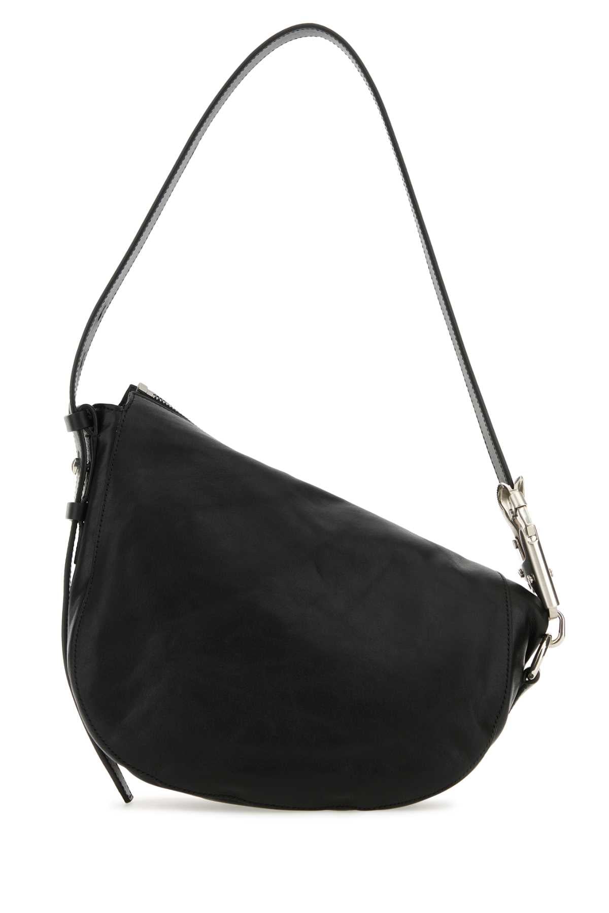 Burberry Women Black Leather Knight Small Shoulder Bag DestGlow