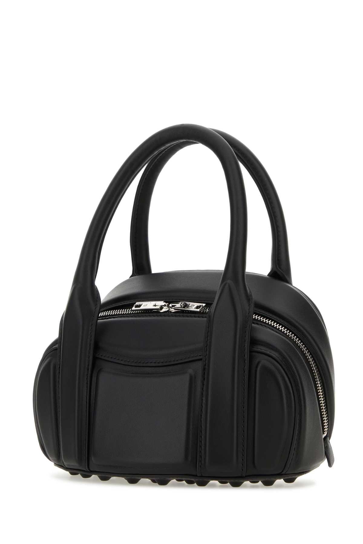 Alexander Wang Women Black Nappa Leather Roc Small Handbag by Luosophy