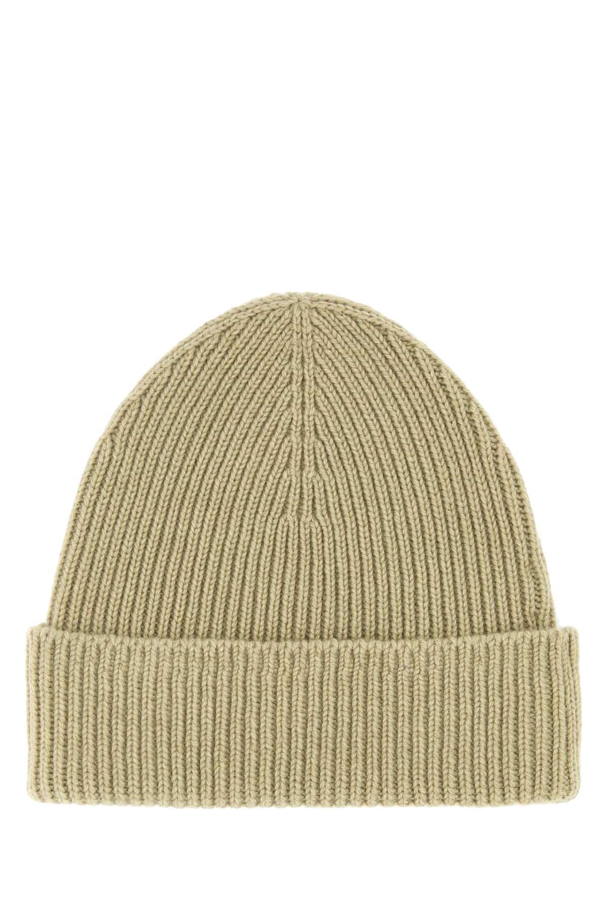 Burberry Women Khaki Cashmere Beanie Hat DestGlow