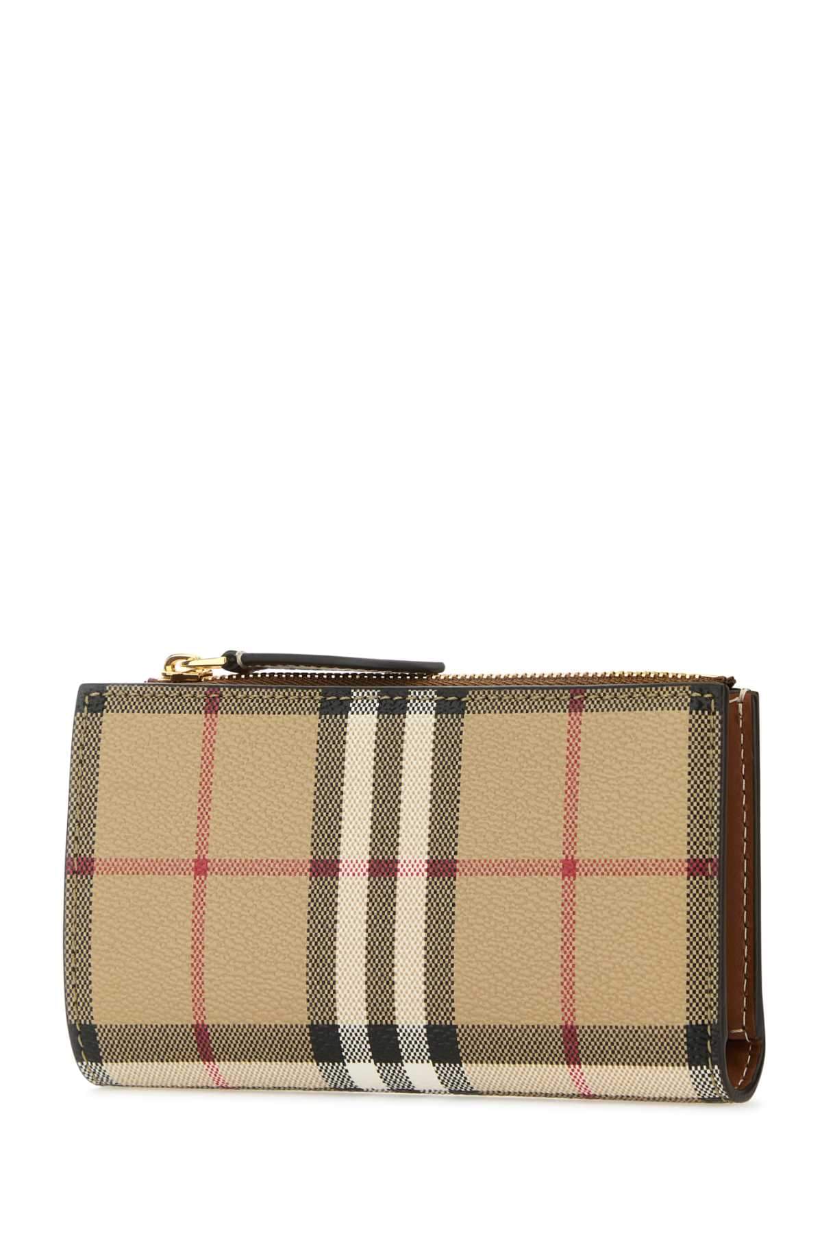 Burberry Women Printed Canvas Wallet DestGlow
