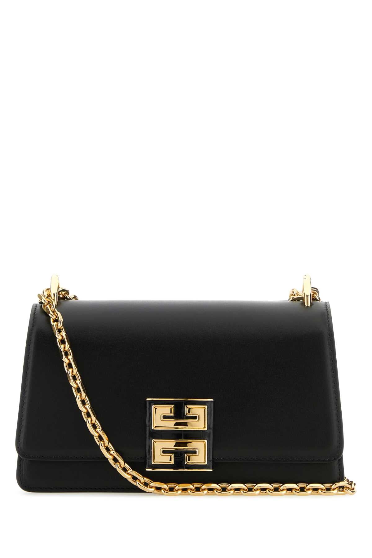 Givenchy Women Black Leather Small 4G Shoulder Bag DestGlow