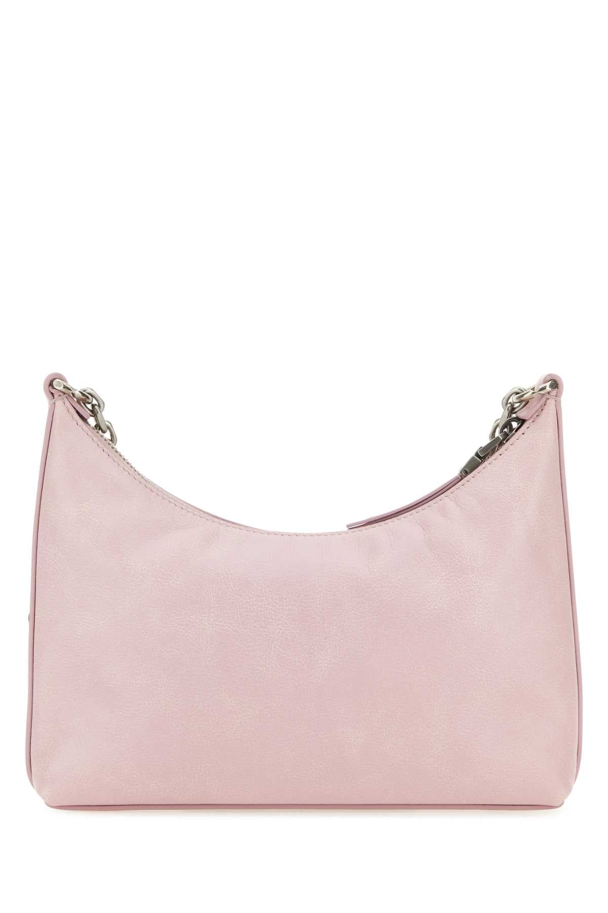 Givenchy Women Pastel Pink Leather Voyou Boyfriend Party Shoulder Bag DestGlow