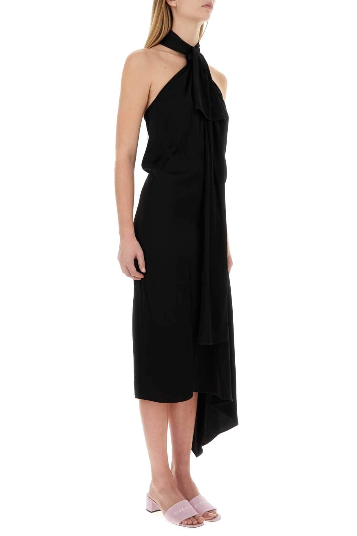 Givenchy Women Black Crepe Dress DestGlow