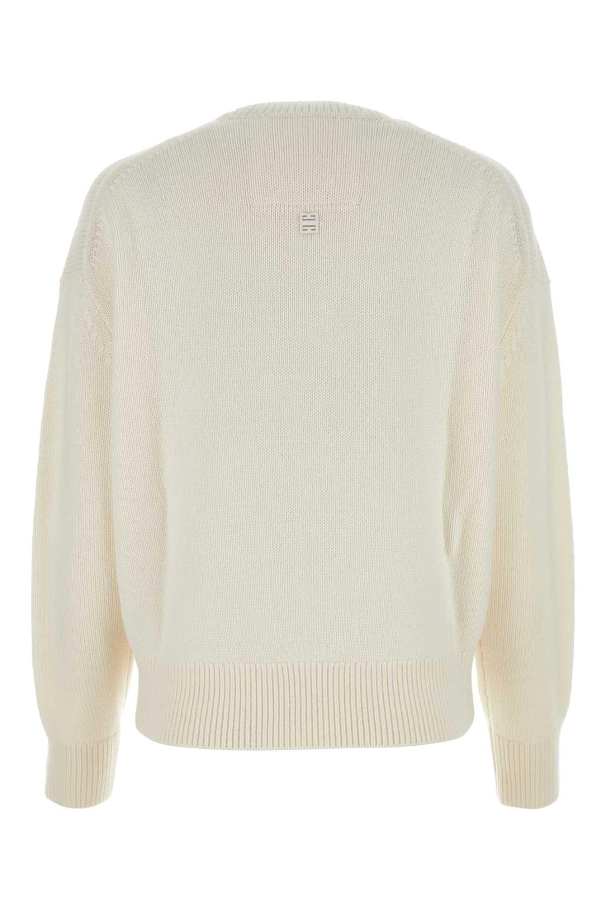 Givenchy Women Ivory Cashmere Sweater DestGlow