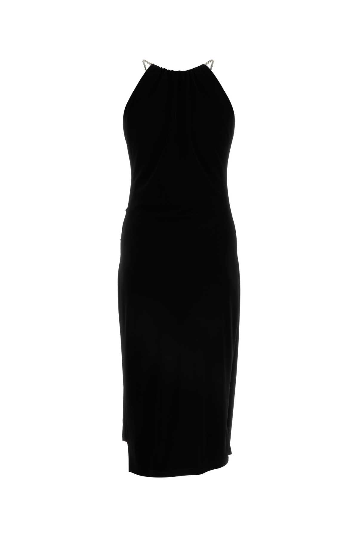 Givenchy Women Black Viscose Dress DestGlow