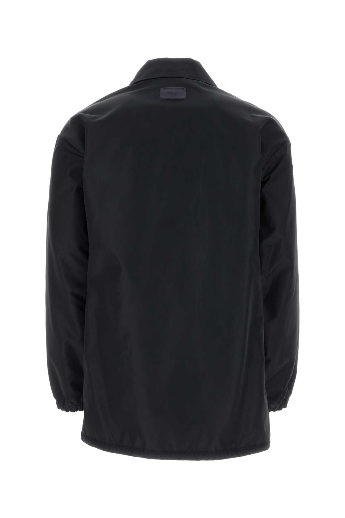 Dolce & Gabbana Men Midnight Blue Nylon Jacket DestGlow