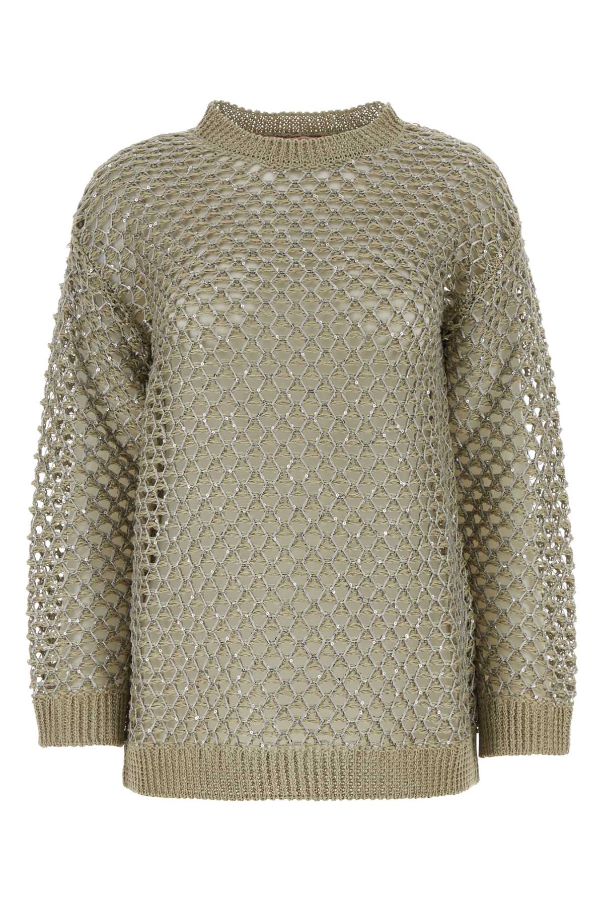 Valentino Garavani Women Embellished Crochet Sweater