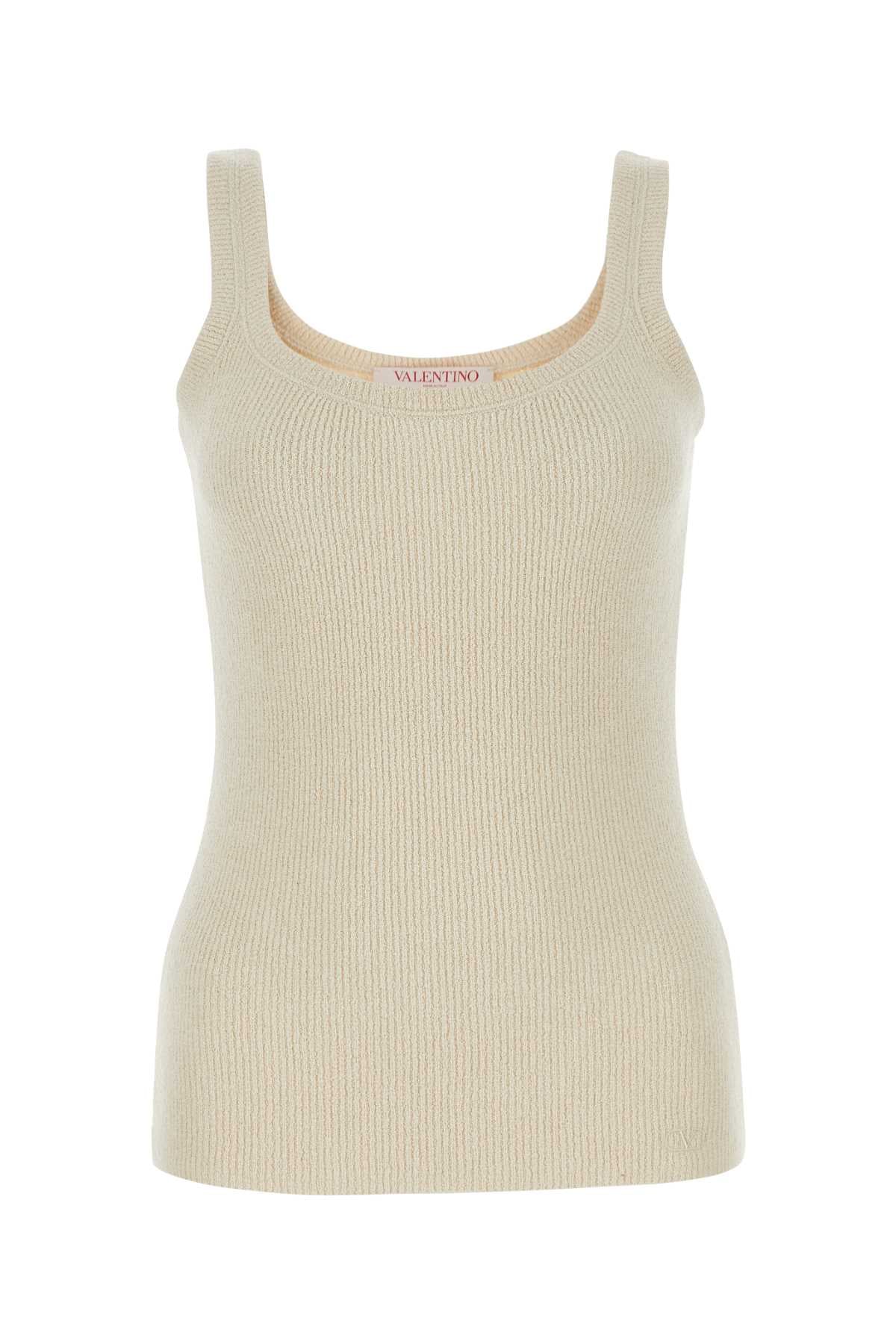 Valentino Garavani Women Sand Silk Tank Top by Luosophy