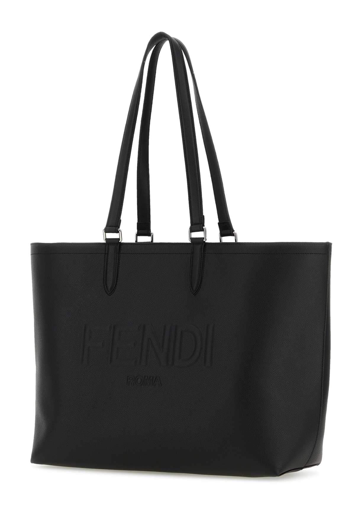 Fendi Men Back Leather Fendi Roma Shopping Bag DestGlow