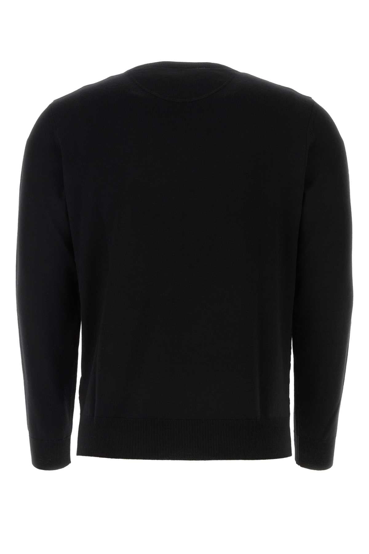 Valentino Garavani Men Black Wool Sweater DestGlow