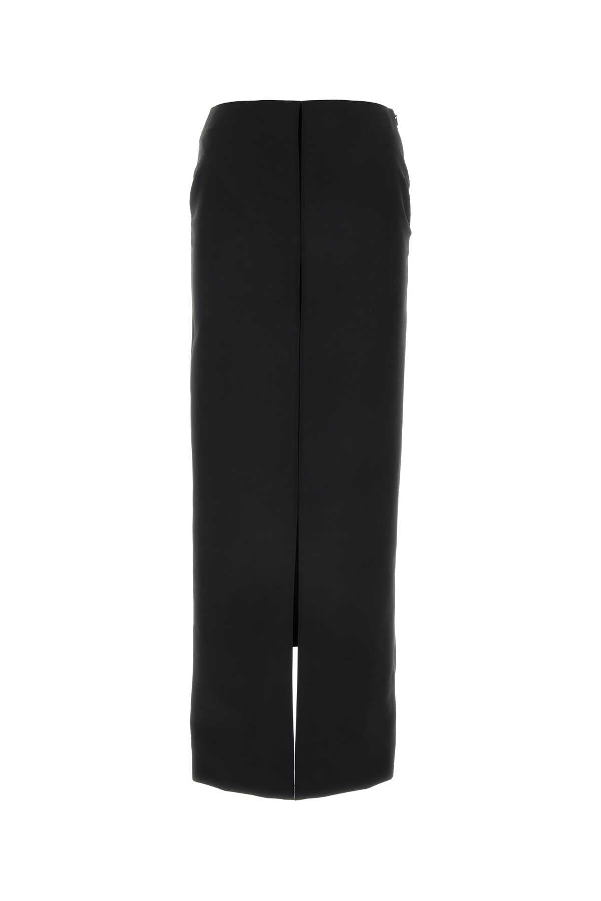 Givenchy Women Black Wool Blend Skirt DestGlow